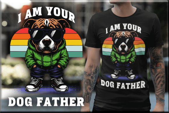 Celebrate Dog Dads: I Am Your Dog Father Design Asset